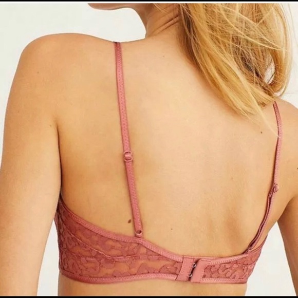 NWT FREE PEOPLE Allure Leopard Print Toni Bralette - Picture 2 of 8